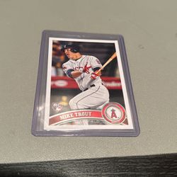Mike Trout Rookie Card 2011 Topps Update
