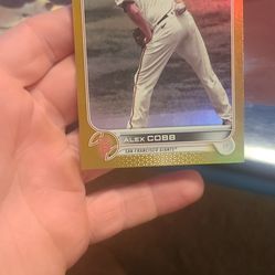 Alex Cobb Baseball Card
