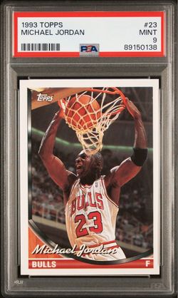 1993 Topps Michael Jordan #23 PSA 9 Mint