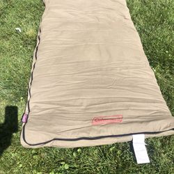 Coleman Sleeping Bag Excellent Condition Camping ⛺️ 