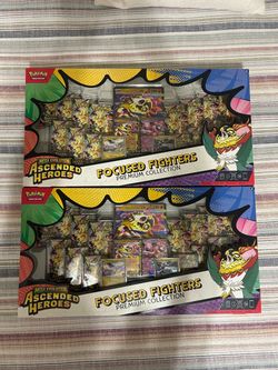 Pokemon Ascended Heroes Focused Fighters Collection x2