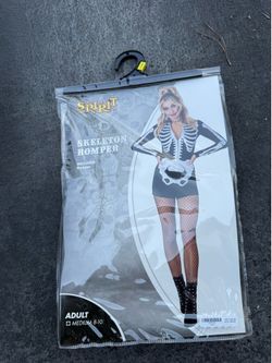 Women’s Skeleton Romper (M)