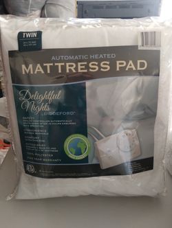 Biddeford Twin Size Automatic Heated Mattress Pad 39" X 75"