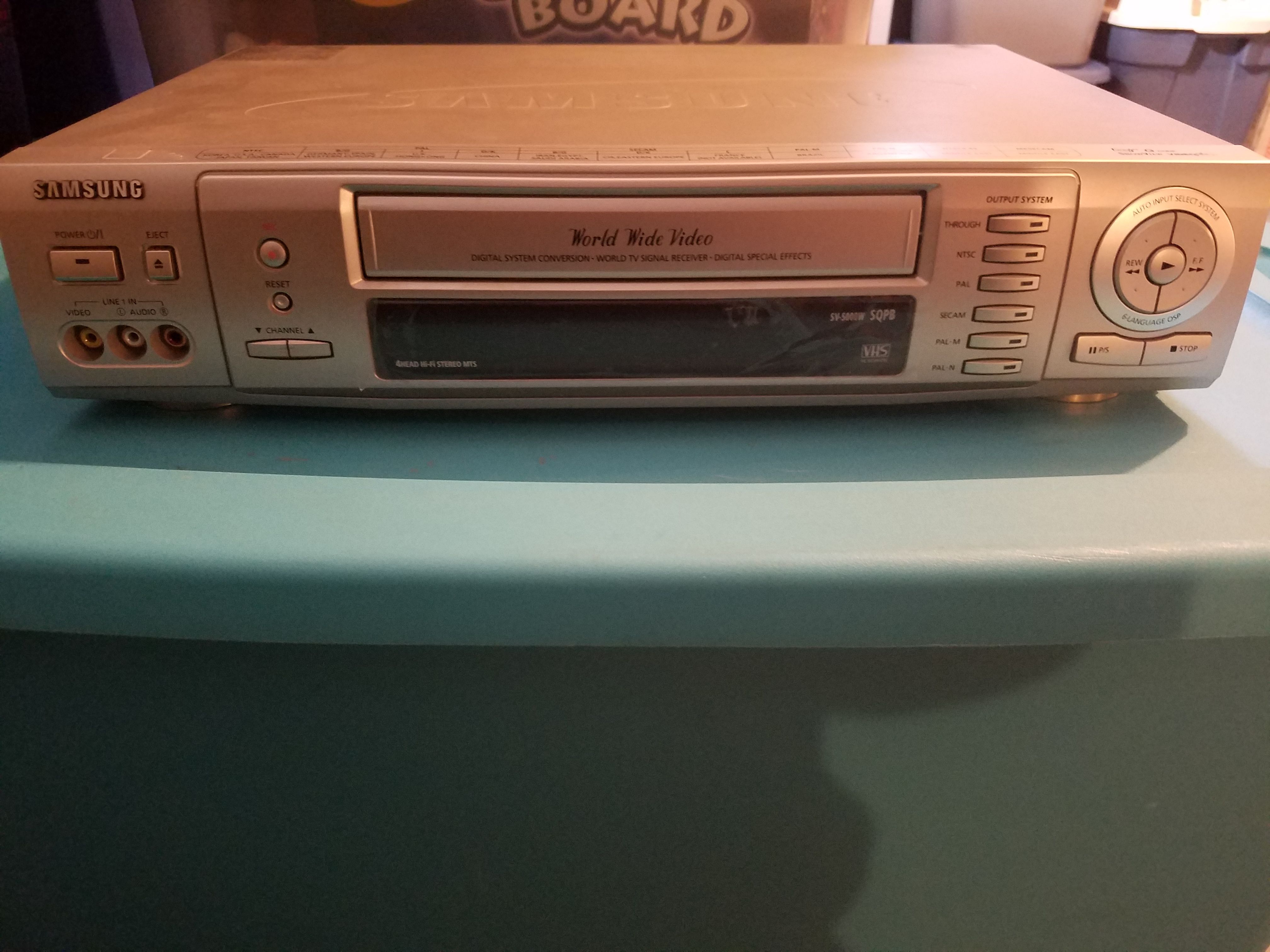Samsung sv3000 worldwide converter pal secam ntsc