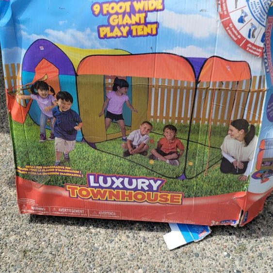 Kids Luxury Townhouse Play Tent