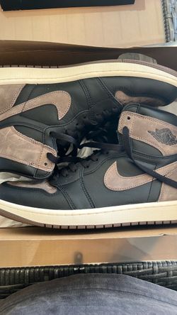 Air Jordan 1 High Black Brown Sneakers