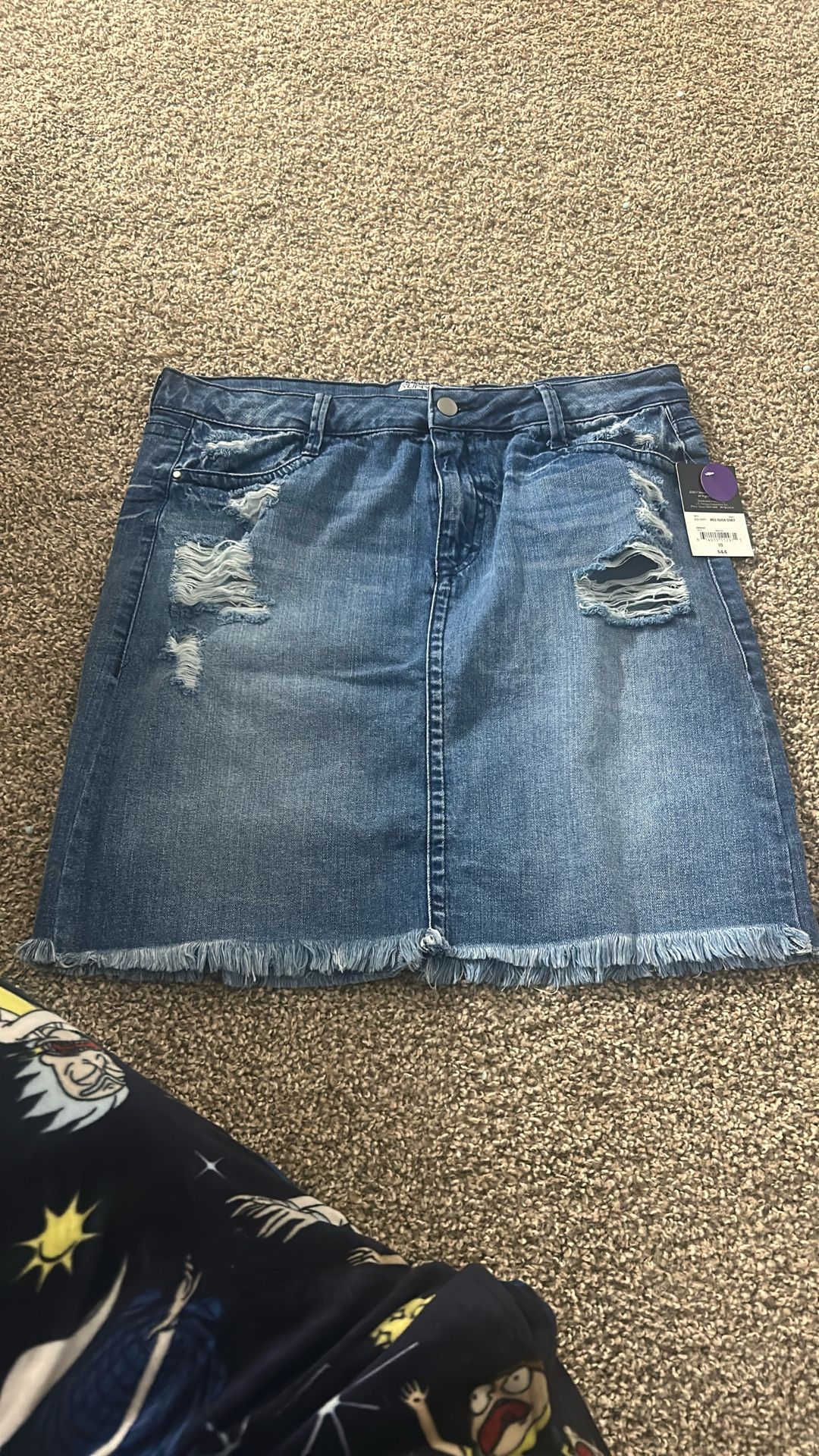 Project Runway Jean Skirt 