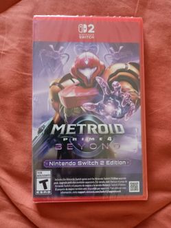 Nintendo switch 2 Metroid prime 4 beyond ( factory sealed)