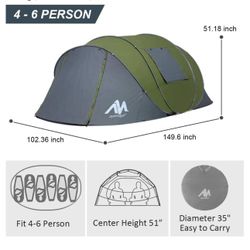 Ayamaya Tent-Camping For 6 People