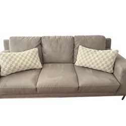City Furniture Grey Sofa