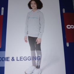 Champion Girls Metallic 2 Piece Hoodie And Leggings 