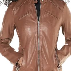 Guess Women’s Leather Jacket 