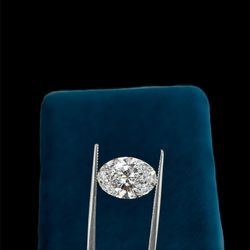Oval Shape Certified Diamond For Jewelry 