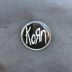 Korn Heavy Metal Enamel Pin