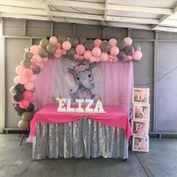 Baby Shower Balloon Garland 