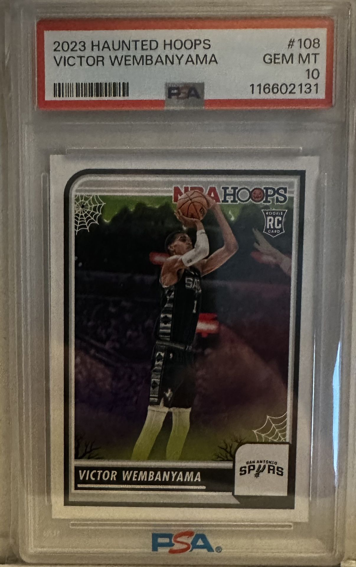 Wembanyama 2023 Haunted Hoops Basketball Cars