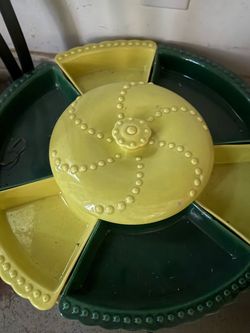 Ceramic Vintage Lazy Susan