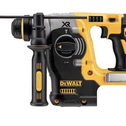 DEWALT 20V MAX XR Cordless Brushless 1 in. SDS Plus L-Shape Rotary Hammer (Tool Only