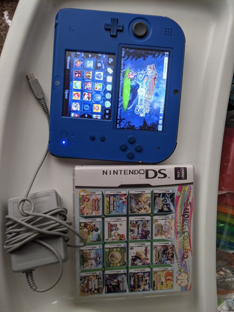 NINTENDO 2Ds 29 games plus more