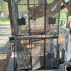 Large Bird Cage With Accessories 