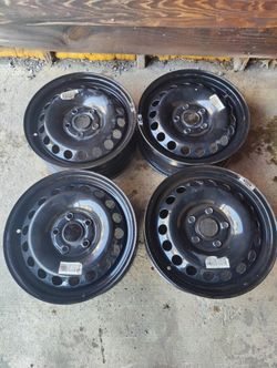 MK6 VW Golf OEM steel wheels