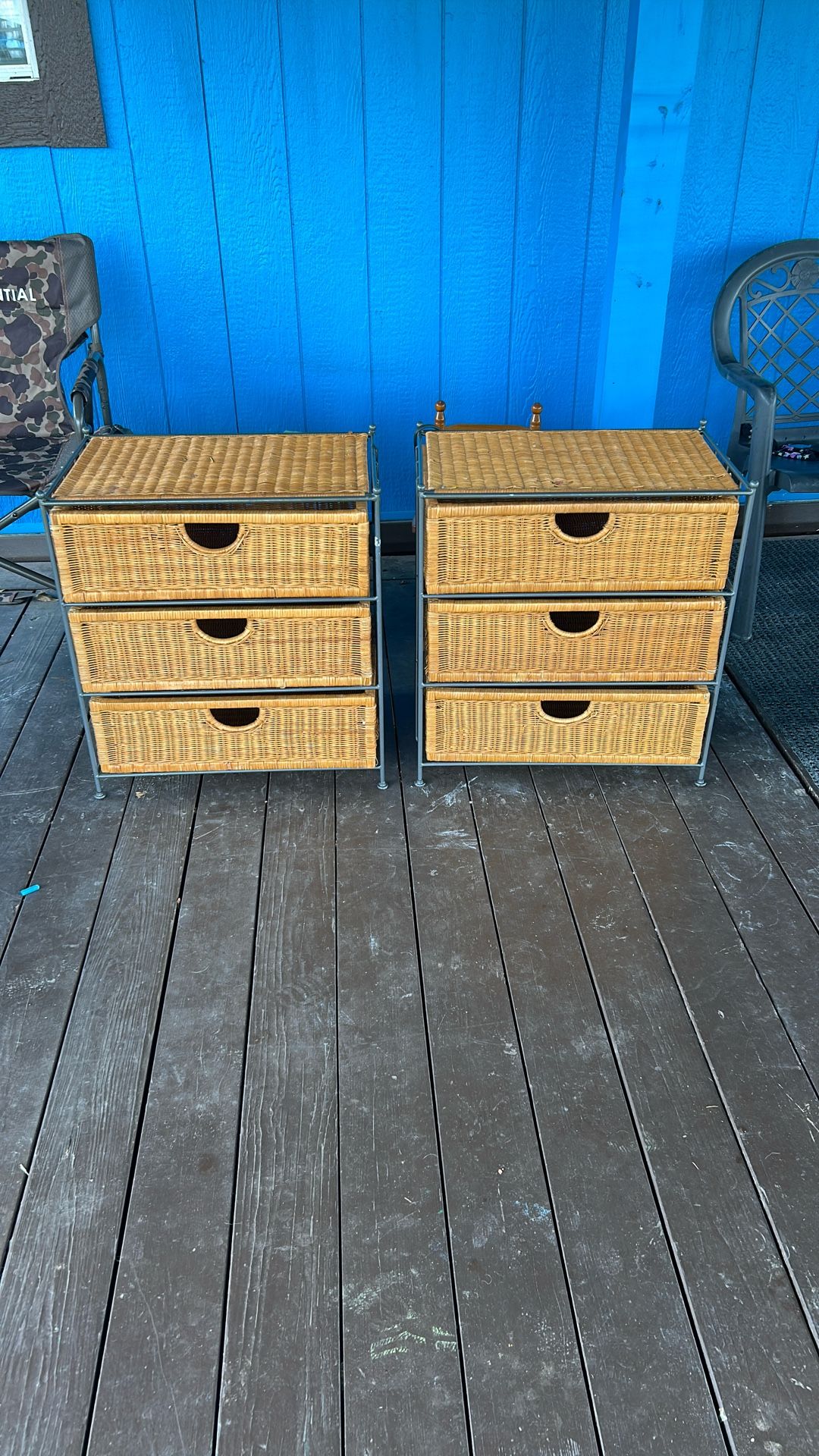 Wicker Drawers