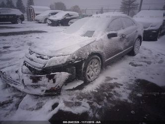 Two thousand eleven Ford Fusion- 4 Cyl