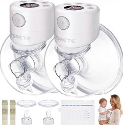 Breast Pump, Double Wearable Breast Pump, Electric Hands-Free Breast Pumps with 2 Modes, 9 Levels