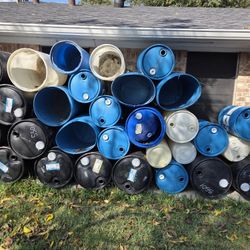 Plastic  Barrels  - Totes  -  Metal Barrels 
