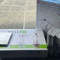 WII game and accessory bundle