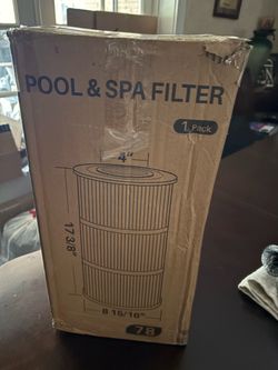 box pool filter brand new still in the box
