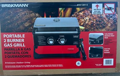 Brinkmann Portable 2 Burner Gas Grill