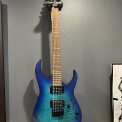 Ibanez RG6003FM Blue Sapphire Solid Body Electric Guitar
