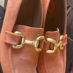Flamingo Pink Loafers