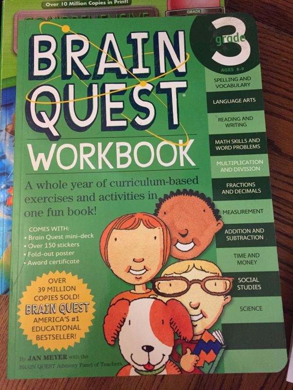 Brain quest 3rd grade book