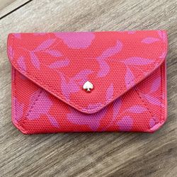 Kate Spade roses Cardholder