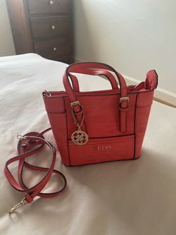 Guess Mini Tote Bag with Crossbody Strap