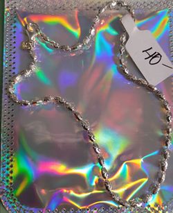 Sterling silver anklet