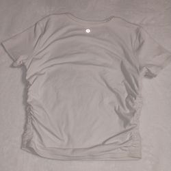 Lululemon Ribbed Short Sleeve Top size 6