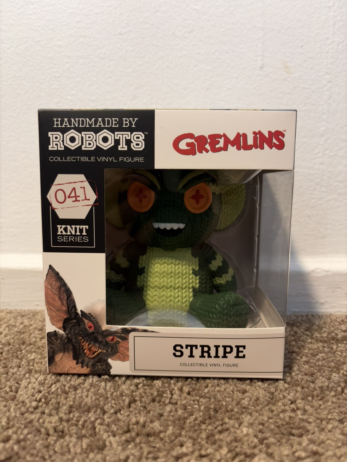 Gremlins Stripe Handmade By Robots Knit Series Collectible Vinyl # 41