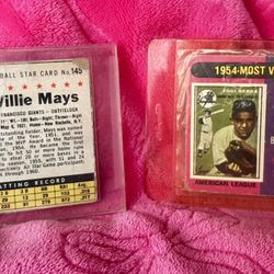 Willie Mays baseball Cards