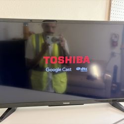 32”  Toshiba Google Tv