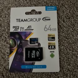 Team Group Micro SD Card 64 GB