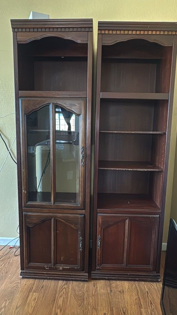 Set Of Wood Shelves