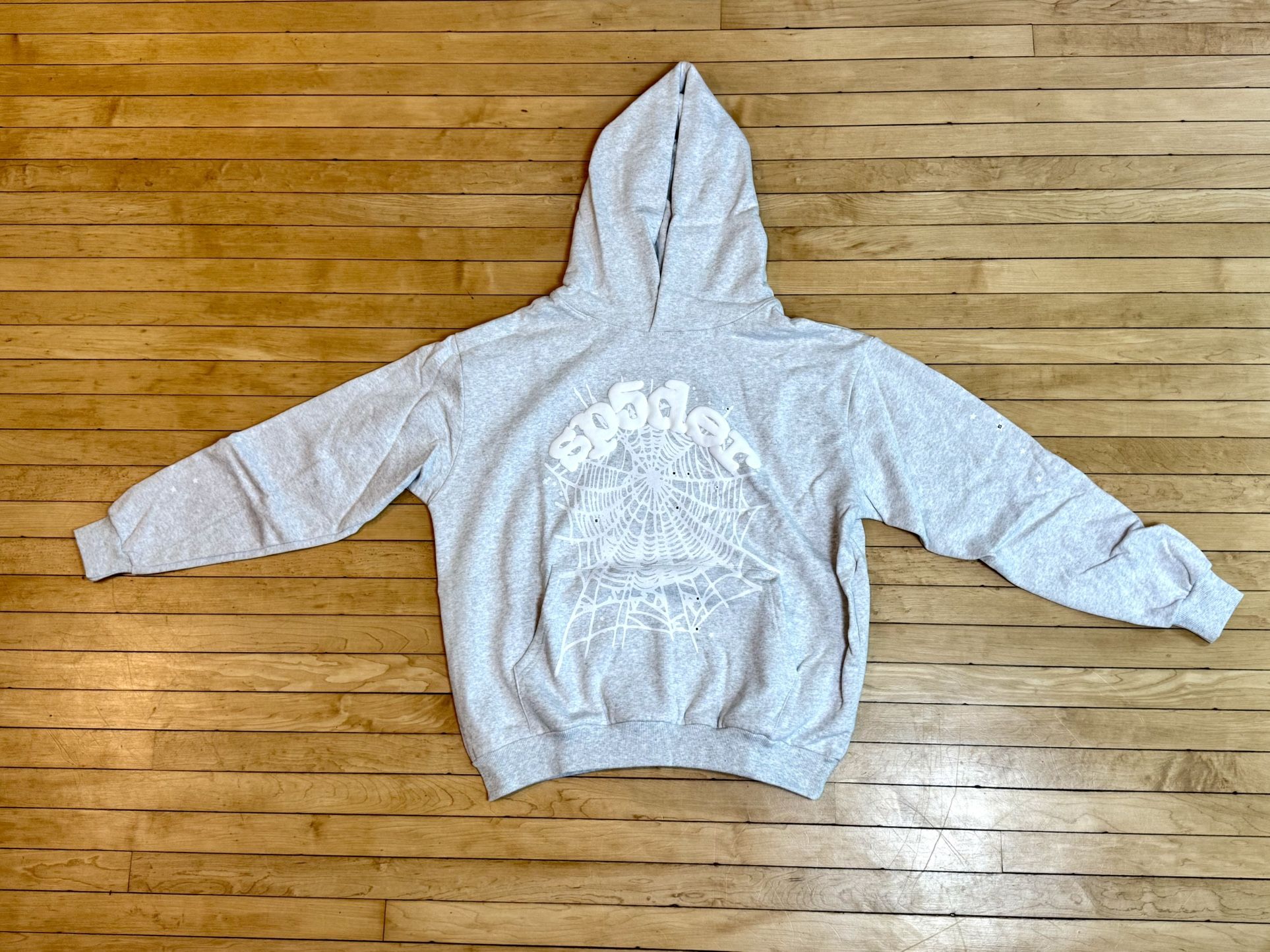 Sp5der OG Web Hoodie Heather