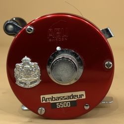 Abu Garcia Ambassadeur Sweden 5500 High Speed Baitcasting Fishing Reel