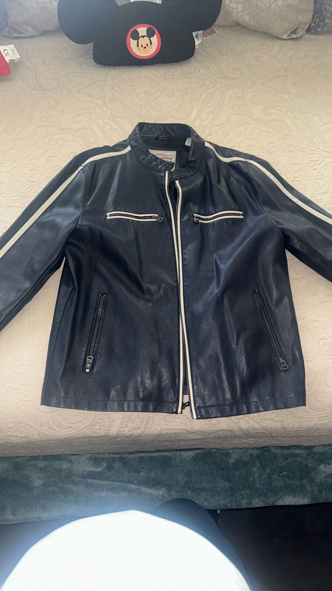 Men's leather jacket