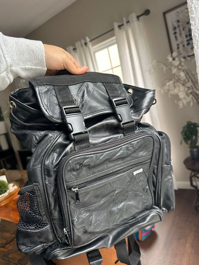 Leather Backpack