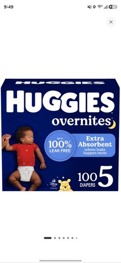 Huggies Overnight diapers