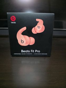 Beats Fit Pro True Wireless Noise Cancelling Earbuds - Coral Pink